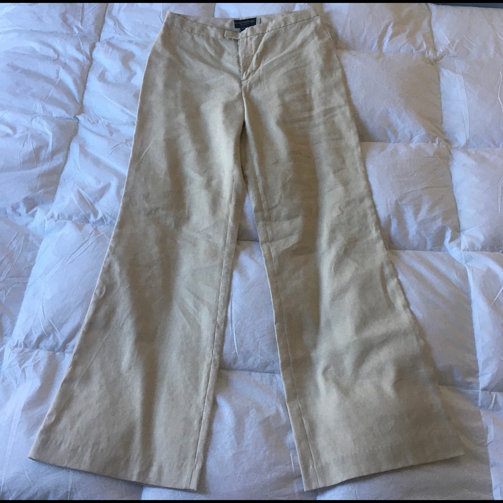 Banana Republic Linen Harrison Pant